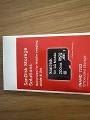 SanDisk Ultra 200GB Micro SDXC UHS-I U1 Card - New In Package !!!