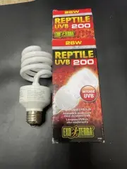 Exo Terra Reptile UVB 200 - Intense UVB Bulb - 26 Watt