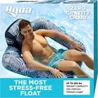 Pool Chair Floatie Large for Adults Arm Rests Leg Bolster Zero Gravity Lounger
