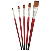Born Flat Taklon Paintbrush Set 5 Pack