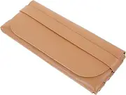 [Beavorty] Fashionable Soft PU Leather Sunglasses Case Lightweight Eyewear Pouch for and Protection Stylish Grey Organizer for Sunglasses and Eyeglasses