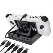 Type-C HUB Docking Station for ASUS ROG Ally Game Console Stand Accessories 6in1