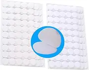 20mm Circles Hook and Loop Self Adhesive Dots for School Classroom, Office, Home, Kids Crafts (White, 150 Pairs)