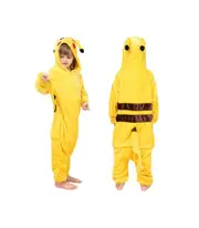 Kids Pikachu Onesie Pokemon Costume Kigurumi Pajamas Book Week Cosplay