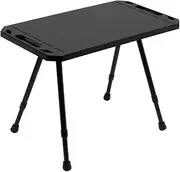 Oidnvay Picnic Table Adjustable Height Table Aluminium Alloy Table for Outdoor Indoor Picnic BBQ Hiking