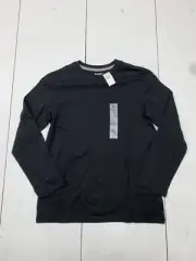 Old Navy Boys Black Long Sleeve Shirt Size XL