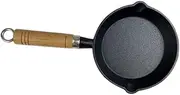 NOLITOY 1Pc Mini Frying Pan Portable Skillet for Pancakes and Cooking Kitchen Gadget with Even Heat Distribution for Camping Hiking and Backpacking Cooking