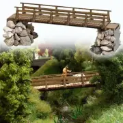 Busch 1497 HO/OO Gauge Wooden Bridge Kit