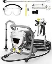 Electric Paint Sprayer Airless Paint Sprayer, Highly Efficient Thinning-Free Minimal for Up to 10 Gallon Painting Projects Home Home Paint Sprayer