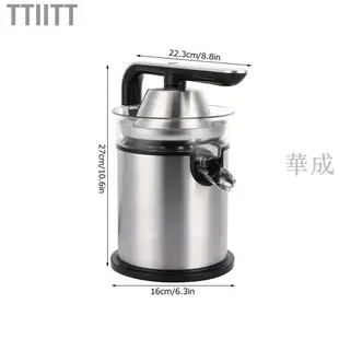 Ttiitt 300W 電動榨汁機檸檬橙水果榨汁機廚房