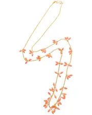 Kenneth Jay Lane Plated Cluster Necklace