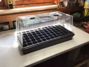 Extra Strength Propagation No Holes Seed Starter Tray with Tall Dome (case Of 5)