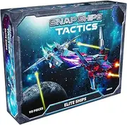 SNAP SHIPS Elite Ships Expansion - Falx and Wasp Detailed Models and Cards for Tactics, Large Ships for The Constructible Miniatures Game