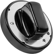 BEBEMOKO Cooker Knobs High Temperature Resistant Gas Grill Knob Replacement for Cooktop Burners for Various Kitchen Appliances Easy Installation