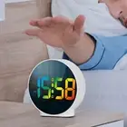 Bedside Digital Alarm Clock with Vibrant Colors and Practical Alarm Functions