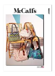 Mccalls M8307 Bags & Totes Sewing Pattern 4 styles