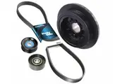 PowerBond Harmonic Balancer Pulley Under Drive Kit For Holden COMMODORE VE VF HSV GTS 6.2L S/C V8 5% OVERDRIVE RACE PB-K024