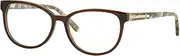 [bebe] Women's Eyeglasses BB5166 BB/5166 200 Topaz Full Rim Optical Frame 52mm