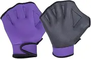 Swimming Gloves, Woven Bed, Floating Gloves, Water Mittens, Swimming Gloves, Swimming Training Diving, No Fade, Upper Body Resistant Mittens for Men