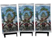 One Piece Anime Collector Card Booster Pack of 3 Wano