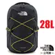 【美國 The North Face】 Jester 抗撕裂多功能減震透氣後背包28L.電腦書包/3VXF-P9B 黑黃 N