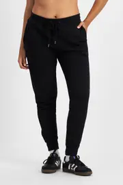 [Bonds] Bonds Women's Originals Cotton Skinny Trackie in Nu Black Size: Large L Nu Black