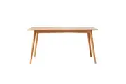 MIUZ 4-6 Seater Solid Oak Dining Table Modern Dining Tables Dinner Table