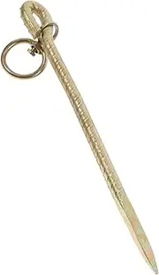 HIAKDOFT Heavy Duty Galvanized Dog Stakes for Outdoor Use Spiral Anchors for Secure Tethering of Dogs Cattle and Horses Ground Stakes for Camping and Gardening Activities