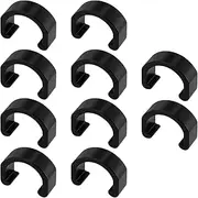 OTOTEC 10pcs Bicycle Brake Reducer Shifter Aluminum Alloy Cable Clip 13x10x5mm Bicycle Cable Pipe Fixing Clip for Mountain Bicycles Road Bikes