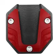 Qikam Motorcycle Stand Pad - Side Stand Extension Plate Foot Support - Stable Enlarged Base, High Strength Motorcycle Kickstand Foot Plate for Outdoor, Street Car