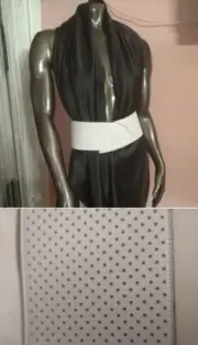 Yves Saint Laurent Perforated Leather Belt