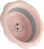 MERRYHAPY Kids Collapsible Dish Tub Portable Wash Basin Folding Washbasin Baby Bowl Easy to Clean