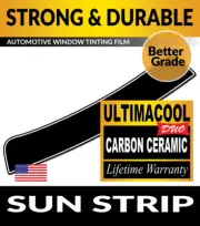 UCD PRECUT SUN STRIP WINDOW TINTING TINT FILM FOR NISSAN ARMADA 04-15 (for: Nissan)