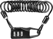 Code Combination Lock - Heavy Duty Wire Locks for Safety, Adjustable Locks for Strollers and Gear | Compact and Cable Lock for Luggage, Scooters, and Outdoor Equipment