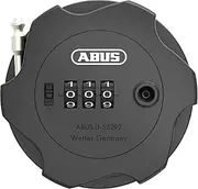 ABUS Combiflex Adventure Cable Lock - Lock for Securing Skis, Prams, E-Scooter and Scooter - 75cm Steel Cable - with Combination Code - Black