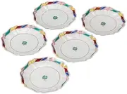 Kutani Ware Iwataya No. 5.5 Plate Assortment Four Leaf Clover Yuuki Tanaka K8-119