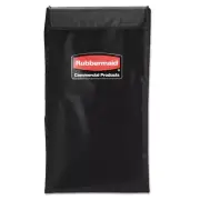 RCP 1881782 22.08" x 15.33" x 27.33" 4 Bushel Collapsible X-Cart Bag - Black New