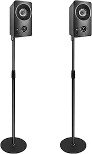Speaker Stand Floor Spaire, Universal Satellite Speakers Stands Compatible with Sony HT-A9 SA-RS5 Bose Polk JBL Sony Yamaha Samsung with Cable Management Set of 2