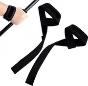Wrist Straps for Weightlifting | Weight Lifting Wrist Straps with Cushioned Wrist Padded | Wrist Straps for Weightlifting, Powerlifting, Strength Training, Maximum Hand Grip Support Puchen