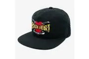 Santa Cruz Bullet Poison Heart Snapback Cap Mens in Black