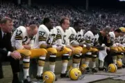 Football Green Bay Packers Red Mack Willie Davis Paul Hornung 1966 OLD PHOTO
