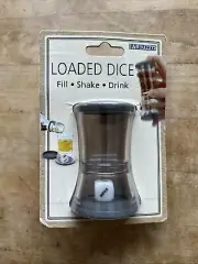 Barbuzzo Loaded Dice Game Shot Drinking Party Game - Fill Shake Drink - Bar Game