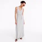 J.CREW 條文腰綁繩長洋裝 TRIPLE-STRIPED MAXI DRESS WITH TIE WAIST