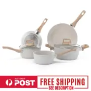 Ovela 5-Piece Granite Non-Stick Cookware Set – Induction Compatible, Durable AU