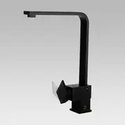 Black Kitchen Sink Mixer Tap
