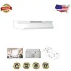 Elegant Under Cabinet Ductless Range Hood with 75W Light - Easy Care Features