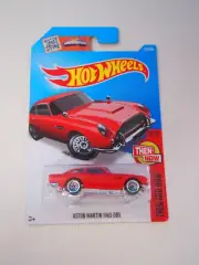 2016 Hot Wheels 101/250 Then and Now Aston Martin 1963 DB5 - Red