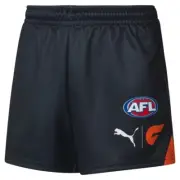GWS Giants PUMA AFL Mens Replica Home Shorts | Midnight Grey by Sporting House