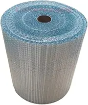 Metalised Foil Insulation Bubble Wrap Roll 500mm x 50 Meters Cushioning Waterproof Sun Protection