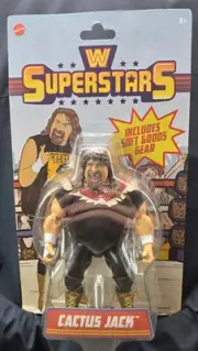 WWE Mattel Superstars Series 12 Cactus Jack Wrestling Mick Foley Ships Next! Wwf